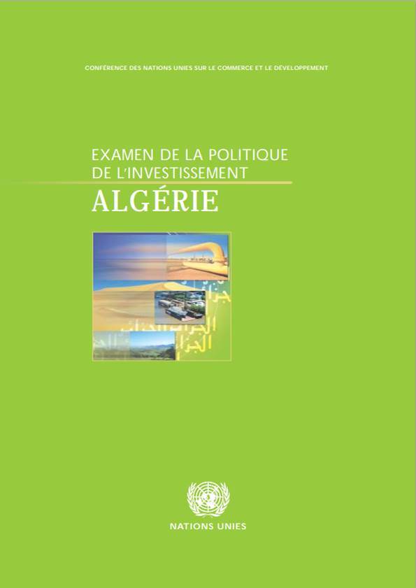 Investment Policy Review of Algeria