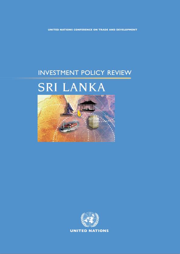 Investment Policy Review of Sri Lanka
