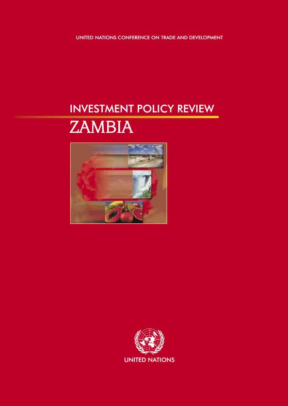 Investment Policy Review of Zambia