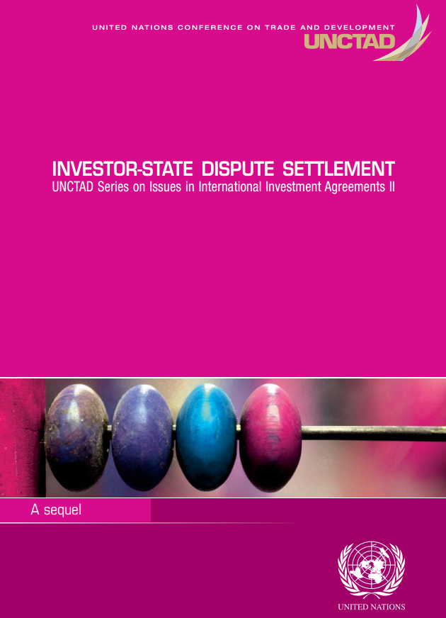 Pink Series Sequel: Investor-State Dispute Settlement