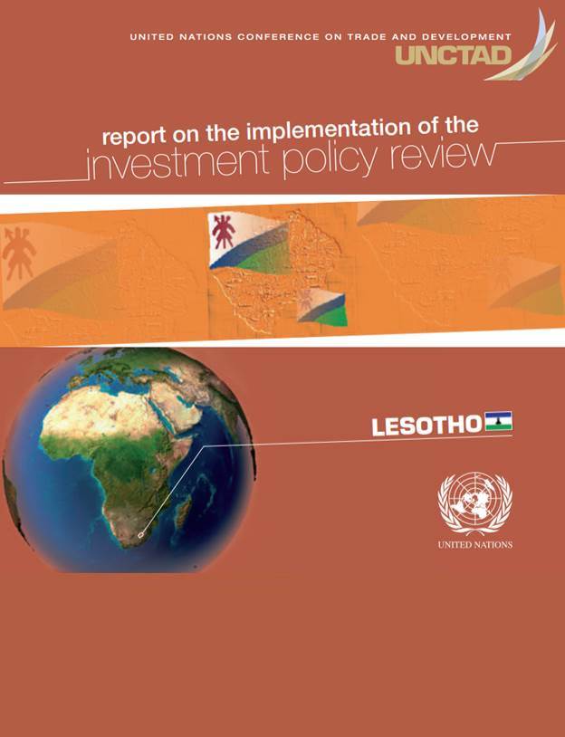 Report on the Implementation of the Investment Policy Review of Lesotho
