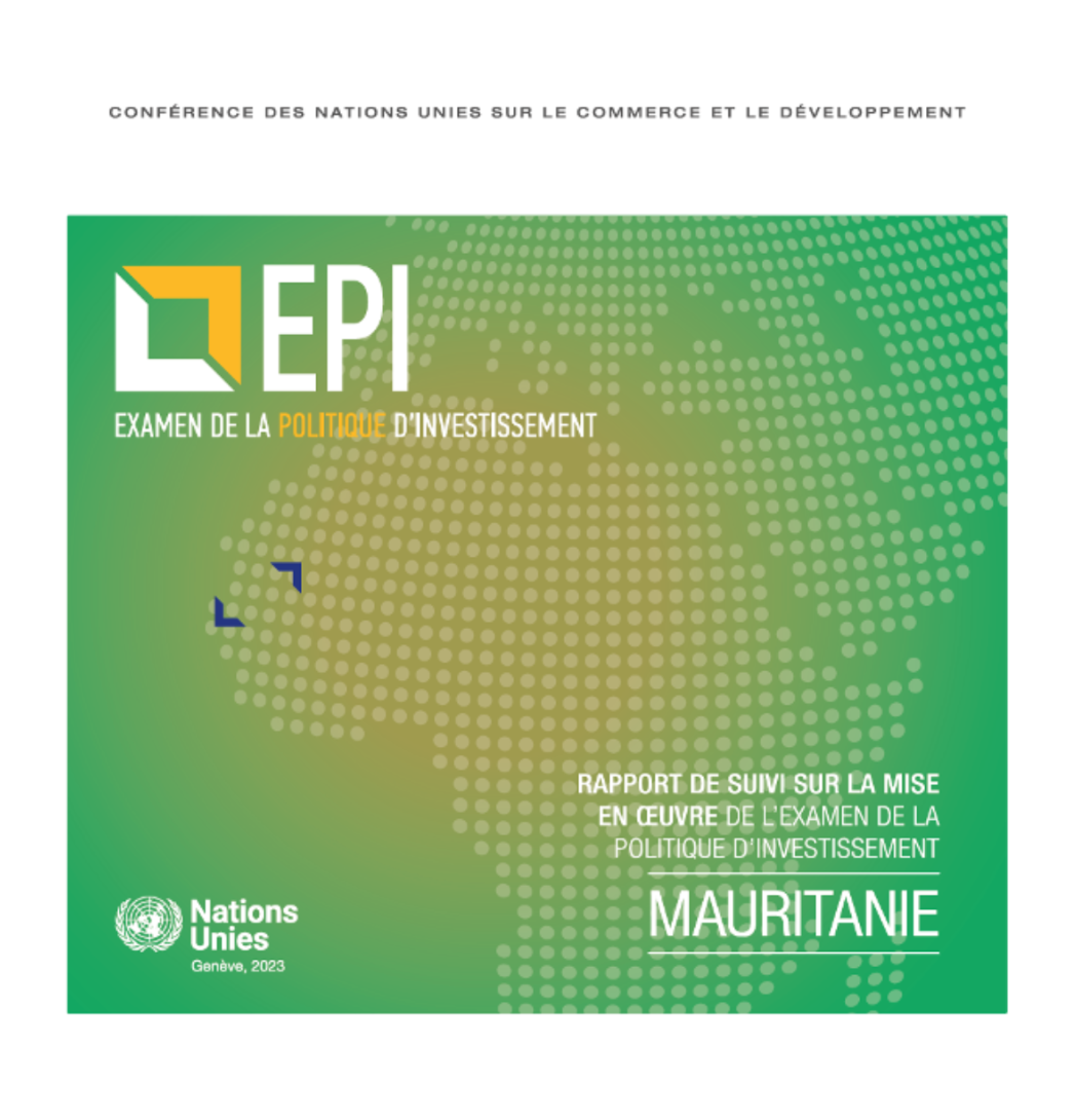 Report on the Implementation of the Investment Policy Review of Mauritania