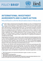 Policy Brief on International Investment Agreements and Climate Action