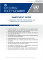 Investment Laws: A Widespread Tool for the Promotion and Regulation of Foreign Investment
